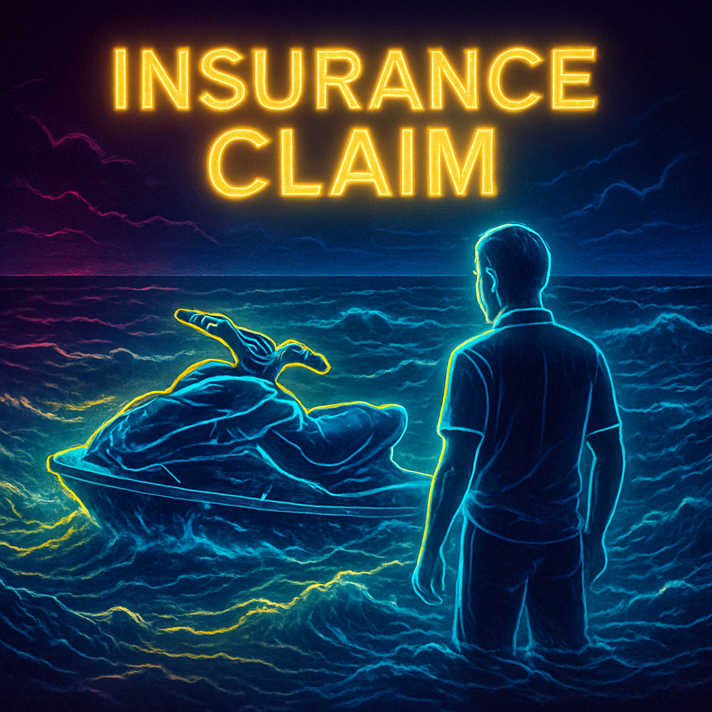 Man Insists Storm Surge "Wasn't That Bad" While Filing Claim for Fifth Destroyed Jet Ski