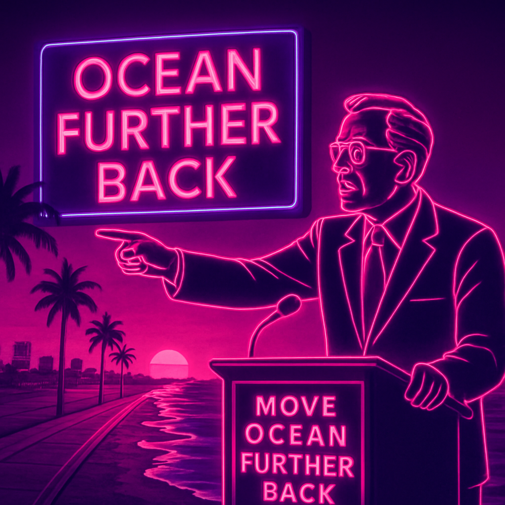 State Senator Proposes Moving Ocean "Further Back" to Solve Beach Erosion