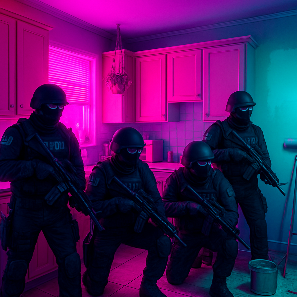 VCPD SWAT Team Raids Wrong Address, Accidentally Renovates Elderly Woman's Kitchen